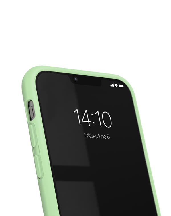 Silicone Case MagSafe iPhone 12 / 12 Pro Mint Green