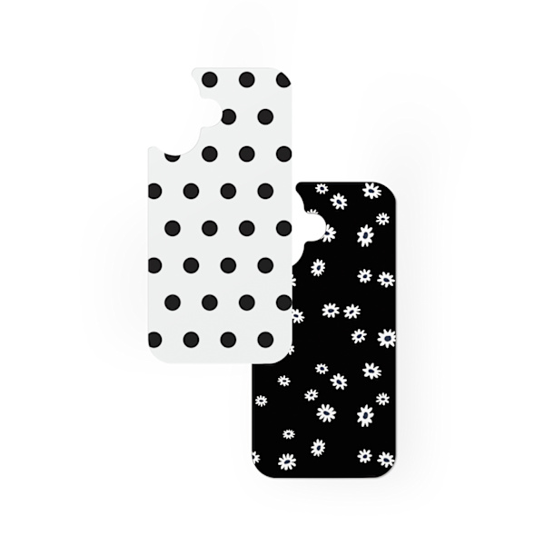 Print Pack iPhone 16 Ecru Noir Black