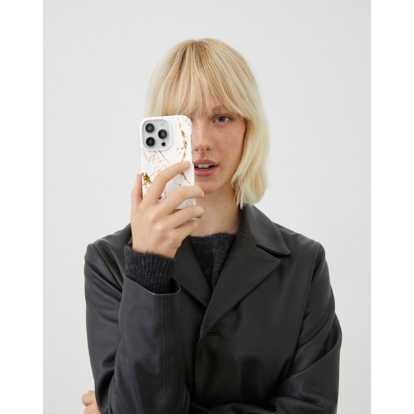Printed Case iPhone 16 Plus Carrara Gold