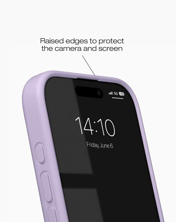 Silicone Case iPhone 16 Pro Lavender Milk