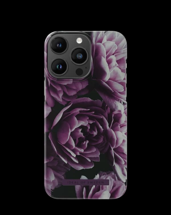 Printed Case iPhone 14 Pro Max Deep Purple Bloom Purple