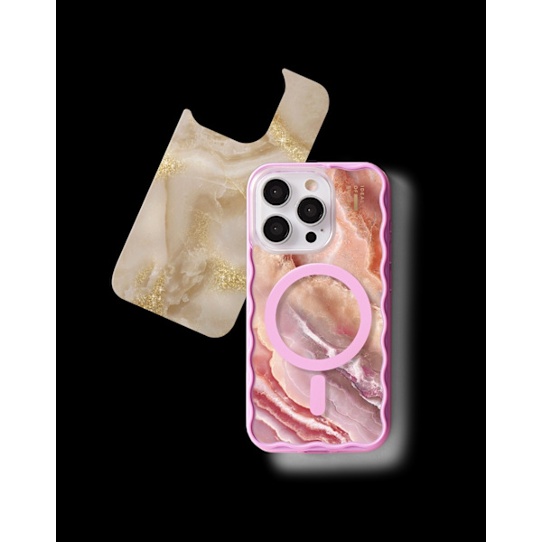 Print Pack iPhone 16 / 17 Blush Pink Marble Rosa