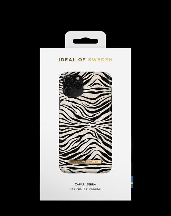 Printed Case iPhone 11 Pro / XS / X Zafari Zebra Beige