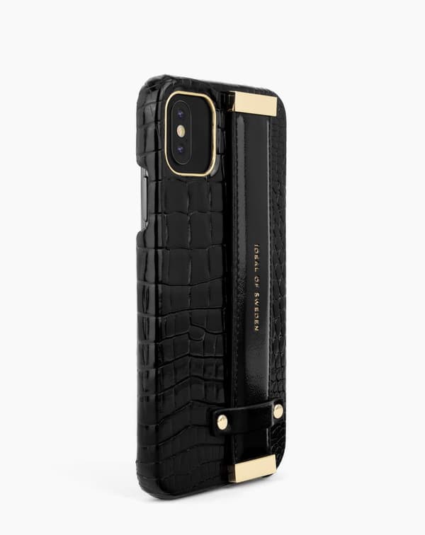 Statement Case iPhone 11 Pro Max / XS Max Neo Noir Croco Black