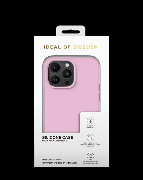 Silicone Case MagSafe iPhone 14 Pro Max Bubblegum Pink Rosa