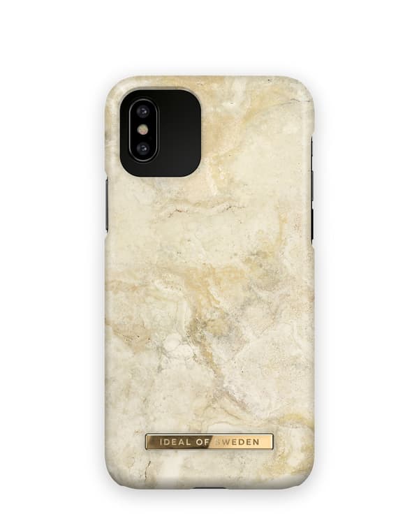 Printed Case iPhone 11 Pro / XS / X Sandstorm Marble Beige