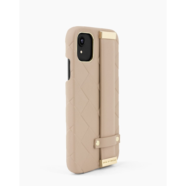 Statement Case iPhone 11 / XR Braided Light Camel Brown