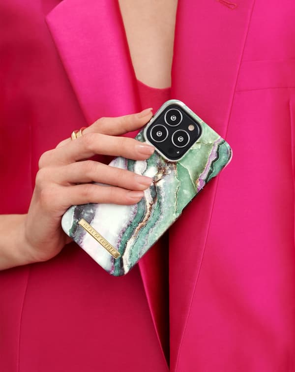 Printed Case iPhone 12 Pro Max / 13 Pro Max Northern Lights Green