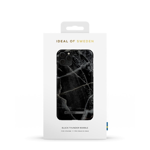 Printed Case iPhone 11 Pro Max / XS Max Black Thunder Marble