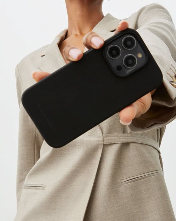 Silicone Case iPhone 14 Pro Max Black