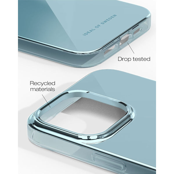 Mirror Case iPhone 14 Pro Max Mirror Sky Blue Blue