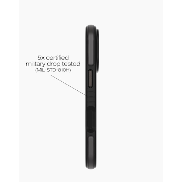 Ideal Bumper Case MagSafe iPhone 16 Pro Black