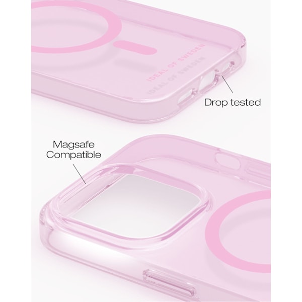 Clear Case MagSafe iPhone 14 Pro Max Light Pink