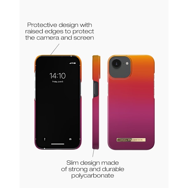 Printed Case MagSafe iPhone 13 / 14 / 16e Vibrant Ombre