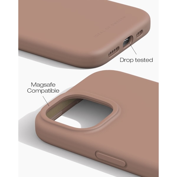 Silicone Case MagSafe iPhone 15 Plus Blush Pink Rosa
