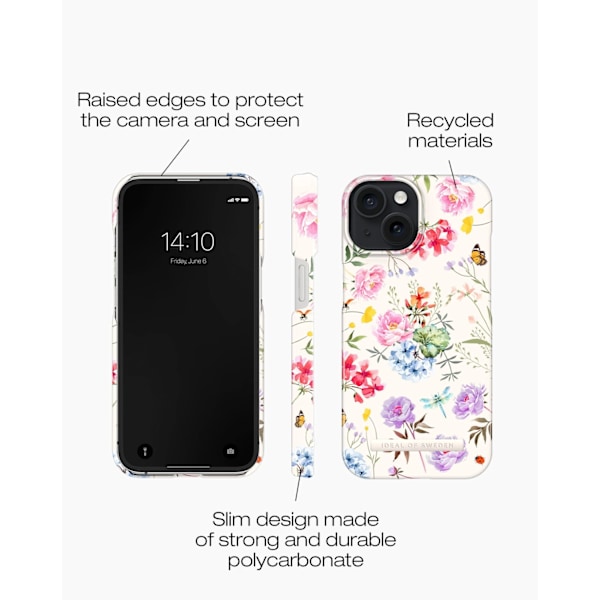 Printed Case iPhone 13 / 14 / 16e Forever Flower MultiColor