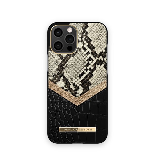 Atelier Case iPhone 12 Pro Max Midnight Python Black