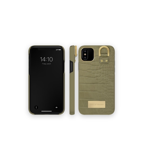 Atelier Case iPhone 11P/XS/X Sage Croco