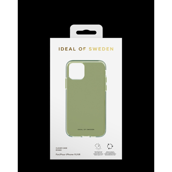 Clear Case iPhone 11 / XR Khaki Green