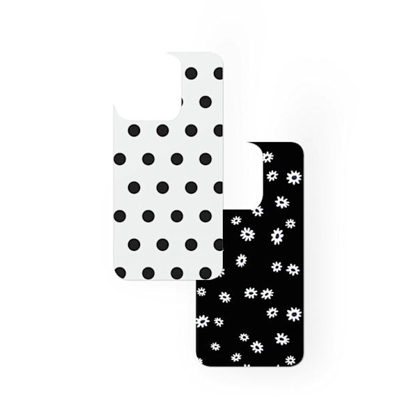 Print Pack iPhone 12 Pro Max / 13 Pro Max / 14 Pro Max / 15 Pro Max / 16 Pro Max Ecru Noir Black