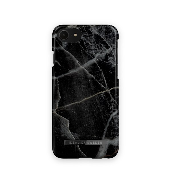 Printed Case iPhone 8 / 7 / 6 / 6S / SE Black Thunder Marble