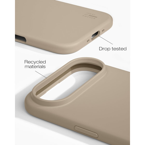 Silicone Case iPhone Air Perfect Beige Transparent