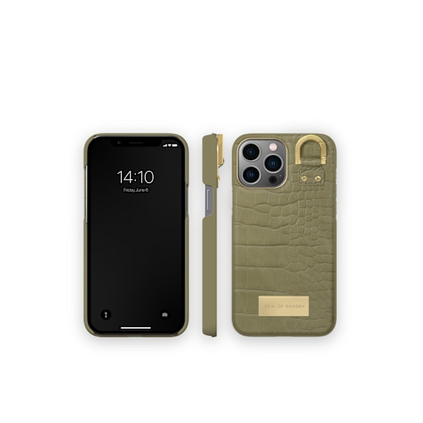 Atelier Case iPhone 12 Pro Max / 13 Pro Max Sage Croco Green