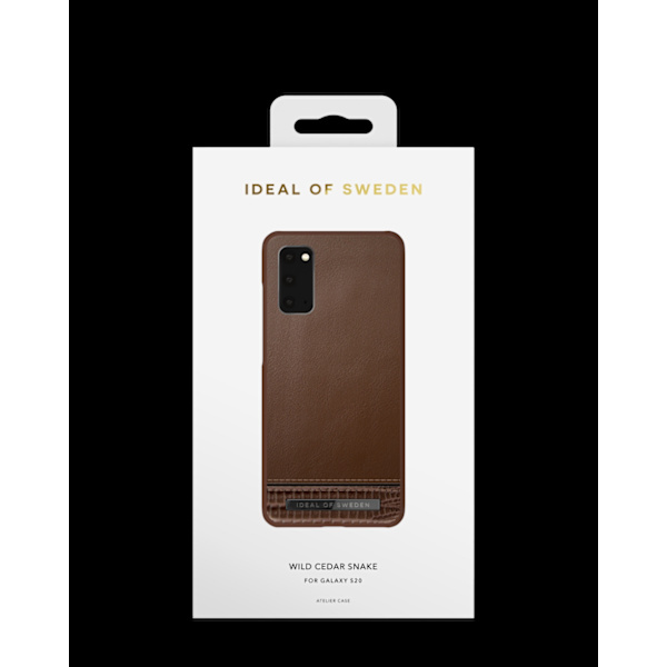 Atelier Case Galaxy S20 Wild Cedar Snake Brown