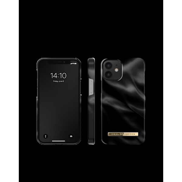 Printed Case iPhone 12 Mini Black Satin Black