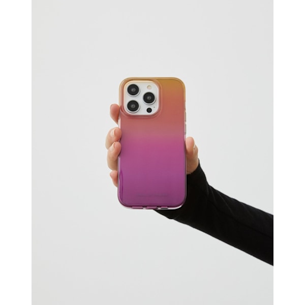 Clear Case iPhone 15 Plus Vibrant Ombre Multicolor