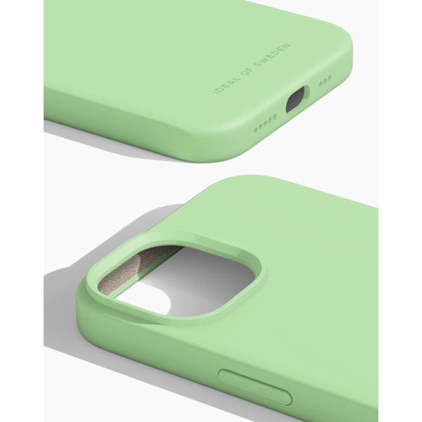 Silicone Case MagSafe iPhone 13 / 14 Mint Green
