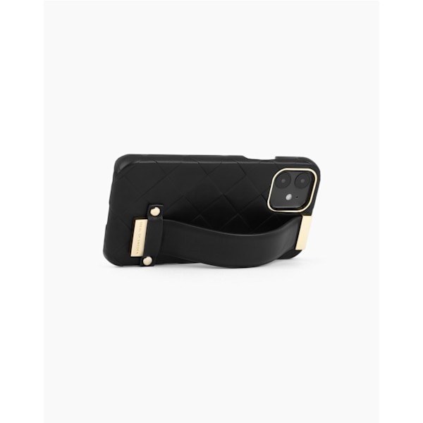 Statement Case iPhone 12 / 12 Pro Braided Smooth Noir Black