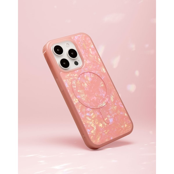 Pearlised Case MagSafe iPhone 16 Pink