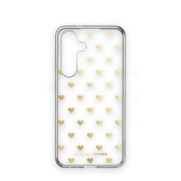 Clear Case Galaxy S24 / S25 Golden Hearts