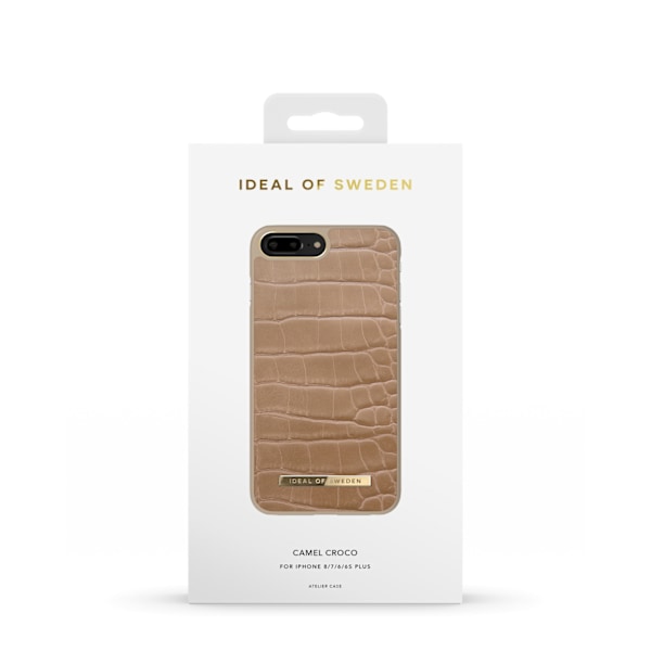 Atelier Case iPhone 8 / 7 / 6 / 6S Plus Camel Croco