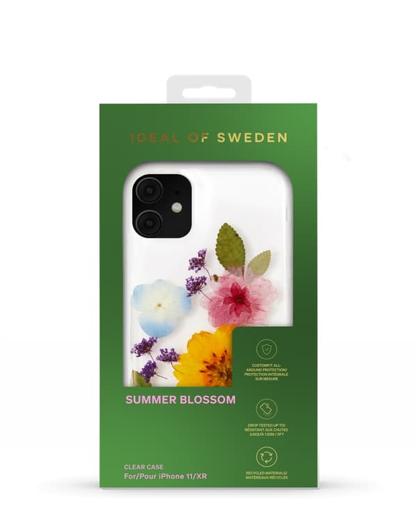 Clear Case iPhone 11 / XR Summer Blossom Transparent