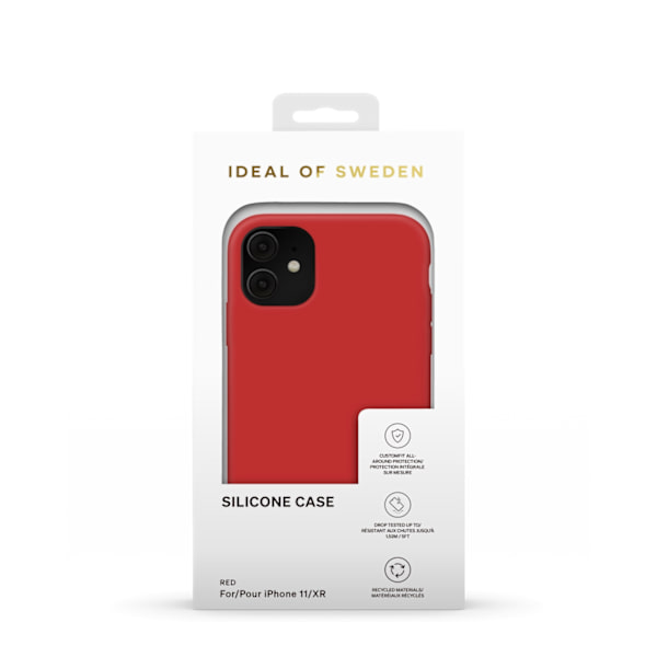 Silicone Case iPhone 11 / XR Red Red