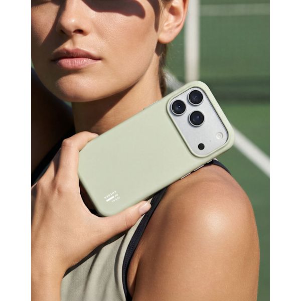 Silicone Case MagSafe iPhone 16 Pro Max Sage Green