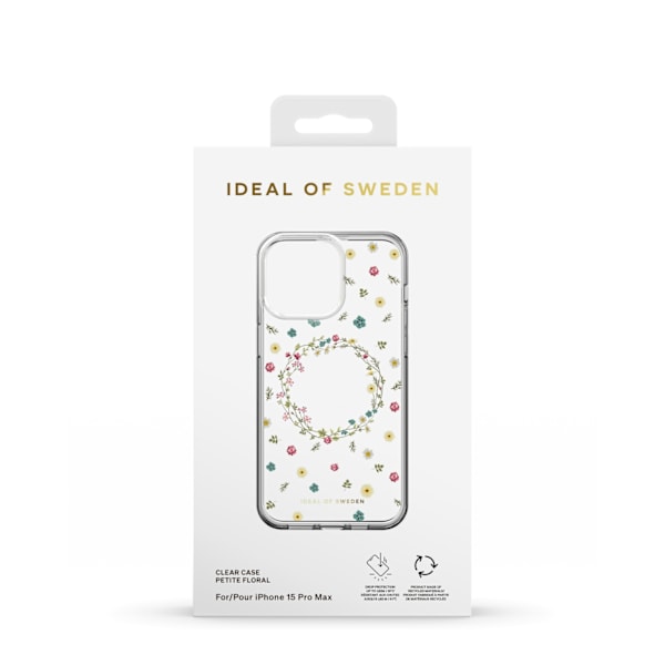 Clear Case iPhone 15PM Petite Floral