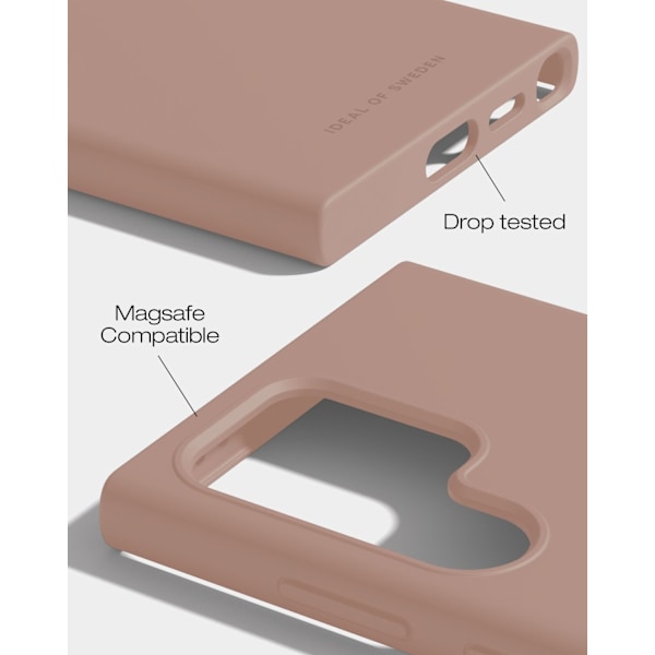 Silicone Case MagSafe Galaxy S24 Ultra Blush Pink Pink