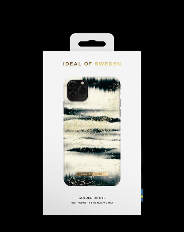 Printed Case iPhone 11 Pro Max / XS Max Golden Tie Dye White