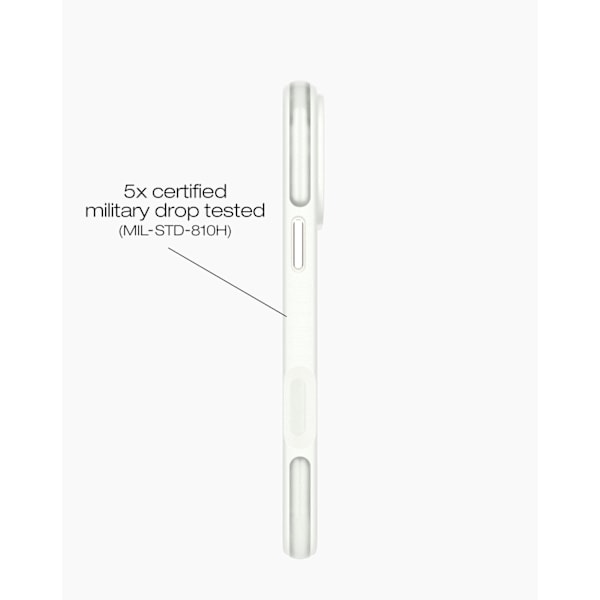 Ideal Bumper Case MagSafe iPhone 16 Pro Max Cloudy White