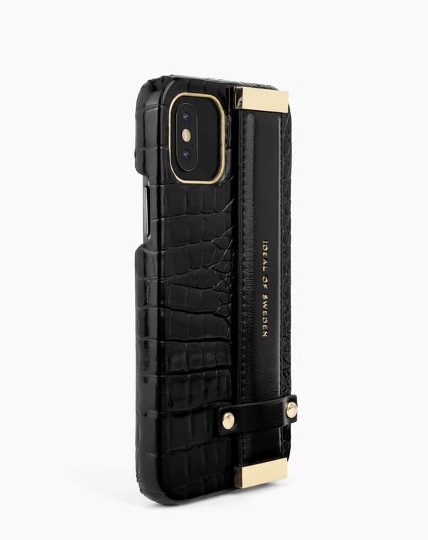 Statement Case iPhone 11 Pro / XS / X Neo Noir Croco Black