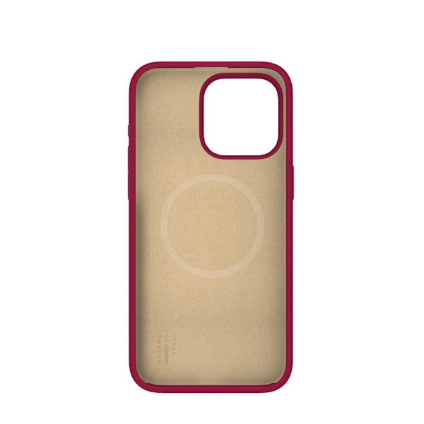Silicone Case MagSafe iPhone 15 Pro Max Cranberry Red