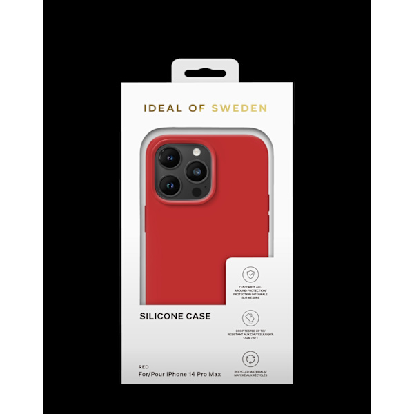 Silicone Case iPhone 14 Pro Max Red Red