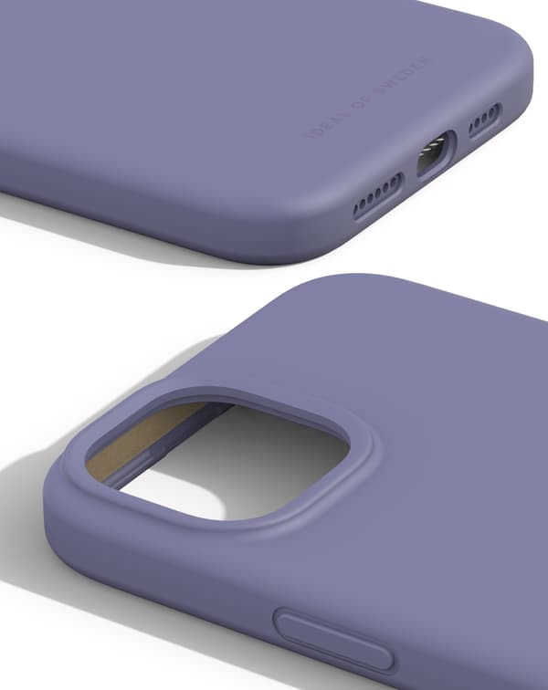 Silicone Case MagSafe iPhone 15 Plus Purple Lila