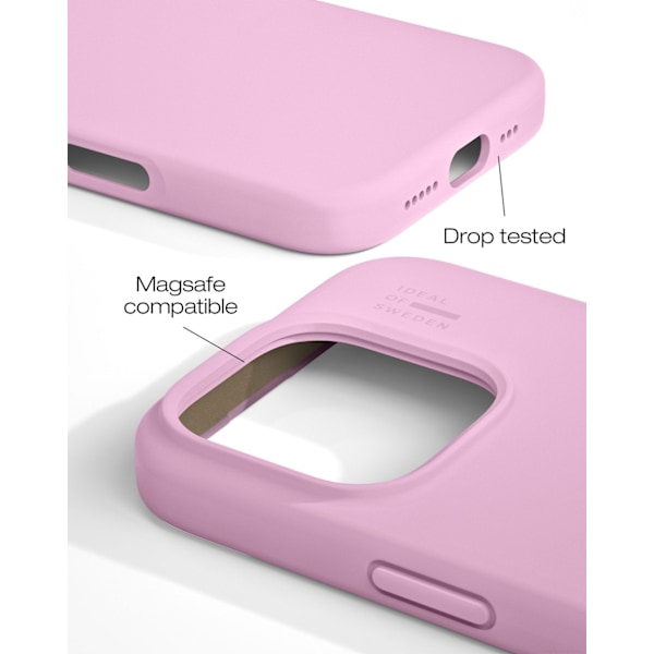 Silicone Case MagSafe iPhone 16 Pro Bubblegum Pink