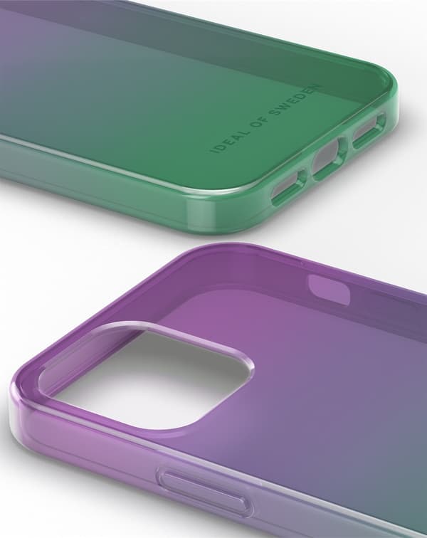 Clear Case iPhone 12 / 12 Pro Fluorite Ombre MultiColor