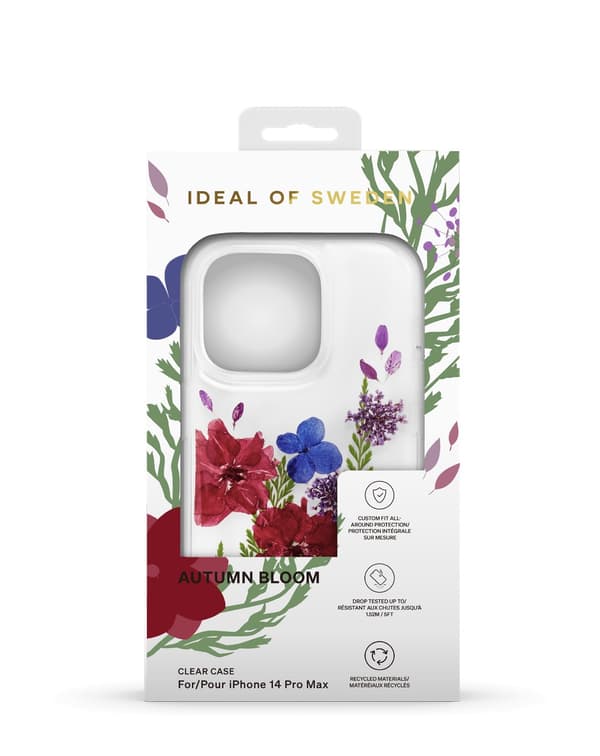 Clear Case iPhone 14 Pro Max Autumn Bloom Transparent
