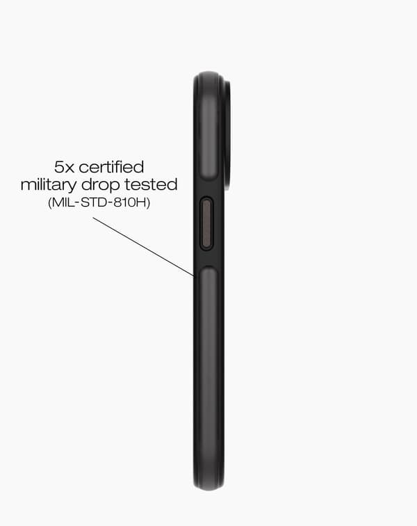 Ideal Bumper Case MagSafe iPhone 13 / 14 / 15 / 16e / 17e Black Black